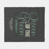 Golf Koningin Van De Green Fleece Deken (Voorkant (Horizontaal))