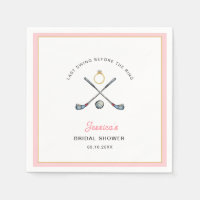 Golf "Laatste swing voor de ring" Bruidsfeest 