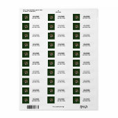 Golf Label (Full Sheet)