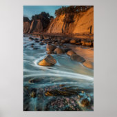 Golf langs het strand, Californië Poster (Voorkant)