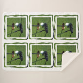 Golf, laten we dat stuk maken, sherpa deken (Voorkant (horizontaal))