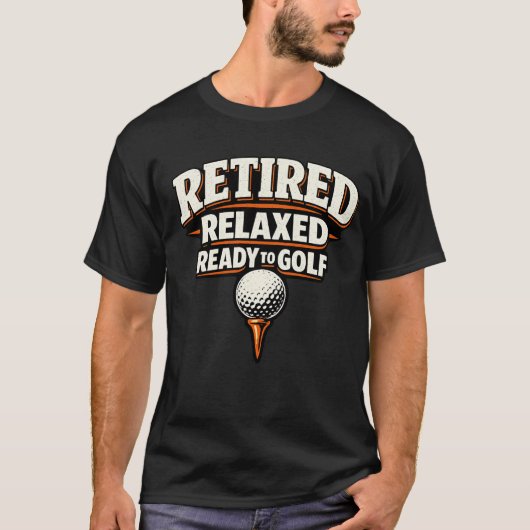 Golf Laten we Par Tee op de golfbaan T-shirt (Voorkant)