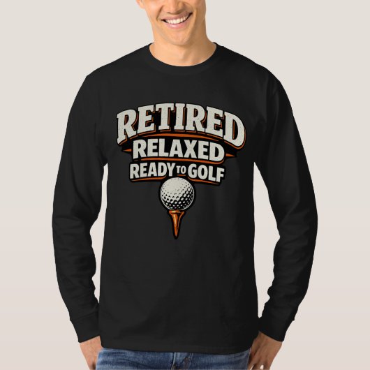 Golf Laten we Par Tee op de golfbaan T-shirt (Voorkant)