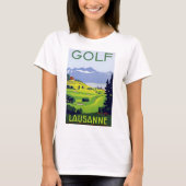 Golf ~ Lausanne T-shirt (Voorkant)
