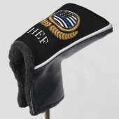 Golf Law Enforcement Politie Monogram Golfheadcover (3/4 voorkant)