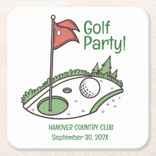Golf League Party Onderzetter