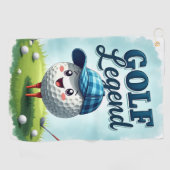 Golf Legend Golfhanddoek (Horizontaal)