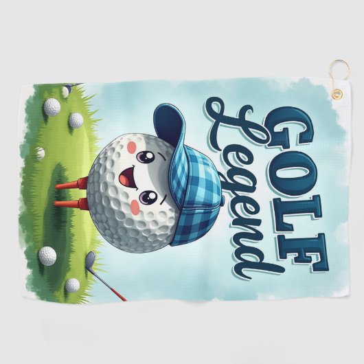 Golf Legend Golfhanddoek (Horizontaal)