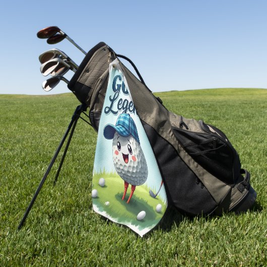 Golf Legend Golfhanddoek (Groen)