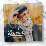 Golf Legend sinds geboorte Funny Modern<br><div class="desc">Design bestaat uit  typografie - grappig Humoureus - Golf Legend Since Birth.</div>