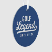 Golf Legend sinds geboorte Funny Modern Ornament (voorkant)