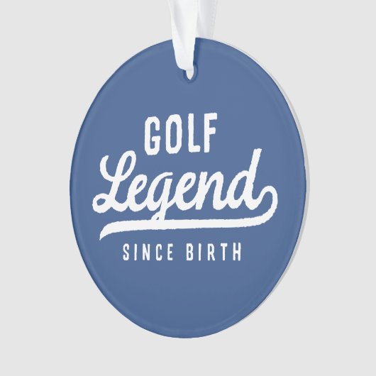 Golf Legend sinds geboorte Funny Modern  Ornament (voorkant)