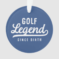 Golf Legend sinds geboorte Funny Modern 