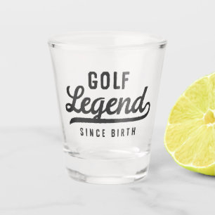 Golf Legend sinds geboorte Funny Modern  Shot Glas