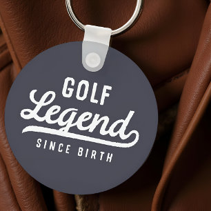 Golf Legend sinds geboorte Funny Modern  Sleutelhanger