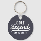 Golf Legend sinds geboorte Funny Modern  Sleutelhanger (Voorkant)