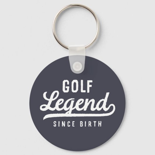 Golf Legend sinds geboorte Funny Modern  Sleutelhanger (Voorkant)