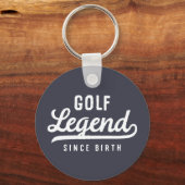 Golf Legend sinds geboorte Funny Modern  Sleutelhanger (Voorkant)