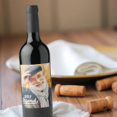 Golf Legend sinds geboorte Funny Modern Wijn Etiket