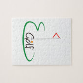 Golf Legpuzzel (Horizontaal)