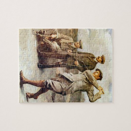  Golf Legpuzzel (Horizontaal)