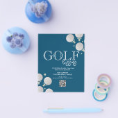 Golf Lessons Adult Children Business Flyers (Enkel)