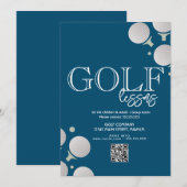Golf Lessons Adult Children Business Flyers Kaart (Voorkant / Achterkant)