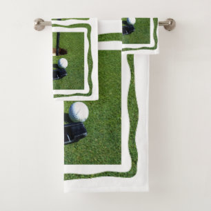 Golf Lets Make Par Bad Handdoek