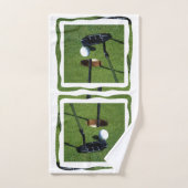 Golf Lets Make Par Bad Handdoek (Handdoek)