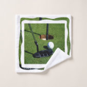 Golf Lets Make Par Bad Handdoek (Wasdoekje)
