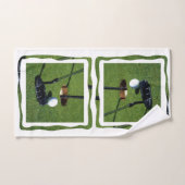 Golf Lets Make Par Bad Handdoek (Handdoek)