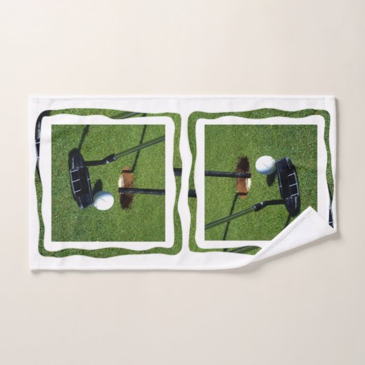 Golf Lets Make Par Bad Handdoek (Handdoek)