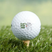 Golf Let's Par t-shirt Golf Balls Golfballen (Insitu Shirt)