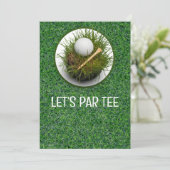 Golf Let's Par tee  Kaart (Staand voorkant)