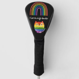Golf LGBT Pride Gay-Vaderdag voor de regenboog van Golfheadcover