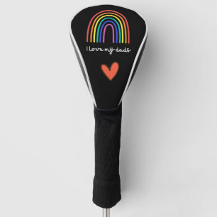 Golf LGBT Pride Gay-Vaderdag voor de regenboog van Golfheadcover