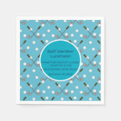 Golf Lid Special Event Party Servetten (Voorkant)