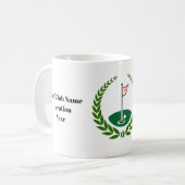 Golf Lidmaatschap Gift Mok (Voorkant links)