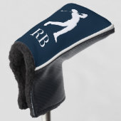 Golf-liefhebbende vader golfheadcover (3/4 voorkant)