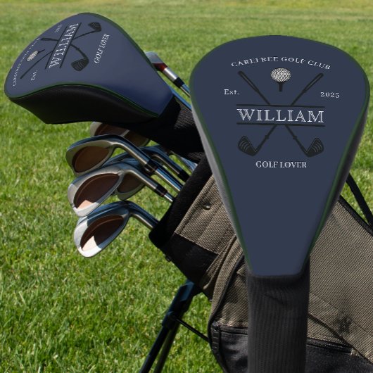 Golf Liefhebber Club Naam Golfheadcover