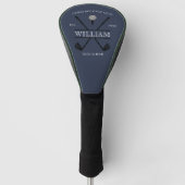Golf Liefhebber Club Naam Golfheadcover (Voorkant)