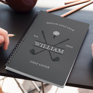 Golf Liefhebber Kruis Club Log Notitieboek