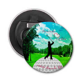 Golf Life Alabama Button Flesopener