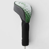 Golf Life golfer's bal monogram Golfheadcover (Schuin)