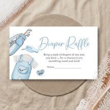 Golf Little Putter Baby Shower Luiers Raffle