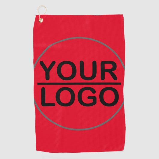 Golf Logo Golf Towel Golfhanddoek (Voorkant)