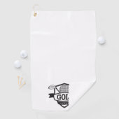 Golf Logo Golfhanddoek (Insitu)