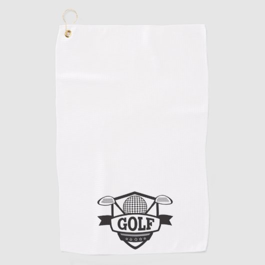 Golf Logo Golfhanddoek (Voorkant)