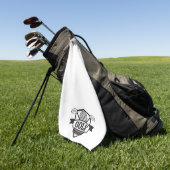 Golf Logo Golfhanddoek (Groen)