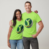 Golf Logo met een Silhouet Swing T-shirt (Unisex)